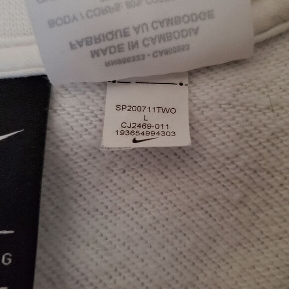 Nike Heritage Crew Floral Sweatshirt Size L - Picture 10 of 10